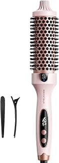 Wavytalk Thermal Brush, Blowout Boost 1.5 inch Heated Round Brush for Blowout Look, Dual Voltage, Pink, Sakura, Tourmaline Ceramic, Negativ...