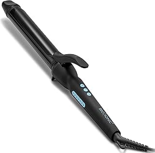 Bio Ionic Long Barrel Curling Iron with Moisture Heat Technology & NanoIonic MX Versatile Curling Wand - Multiple Barrel Sizes for Tight, C...