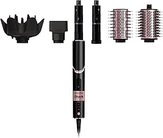 Shark Hair Dryer | FlexStyle Hair Styling System | Portable & Powerful Blow Dryer Brush | Hair Curler & Volumizer | 6 Styling Tools Include...